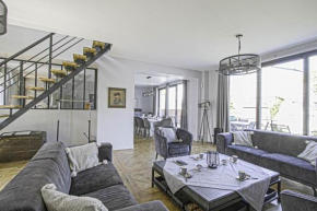 Villa Prestige Deauville Centre -18 invités - Jardin & Cinéma Privé